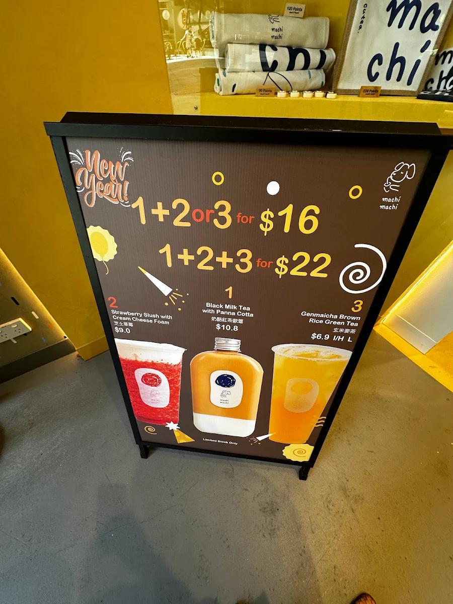 Menu, machi machi