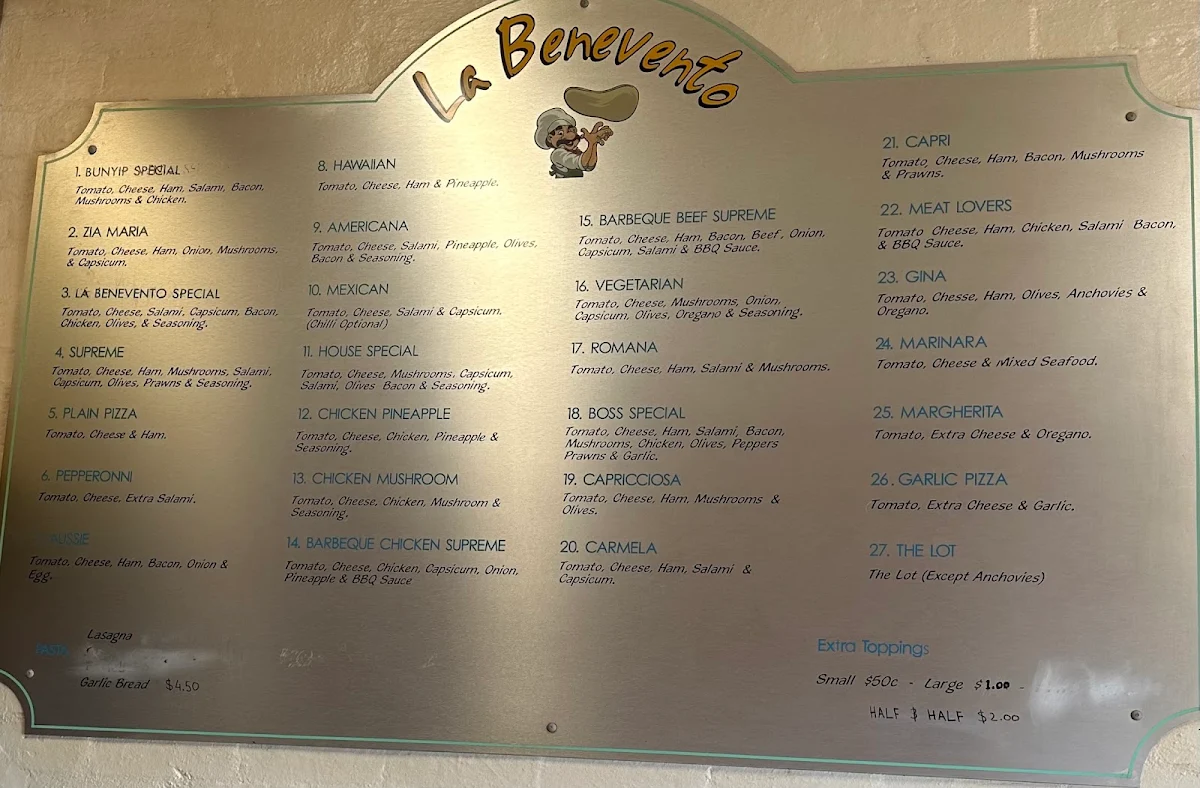 Menu photo 1