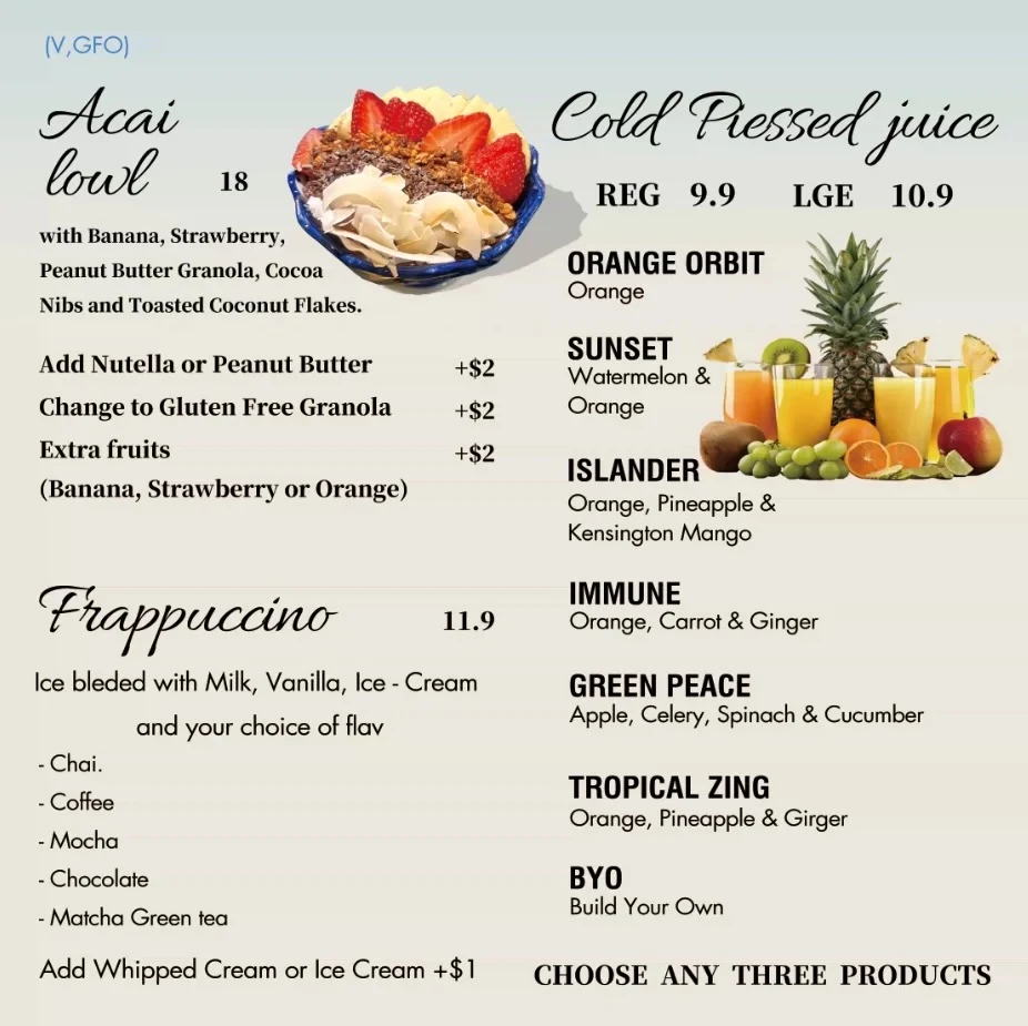 Menu, Take Me Away at The Junction