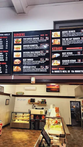 Menu, The Original Coona Chicks
