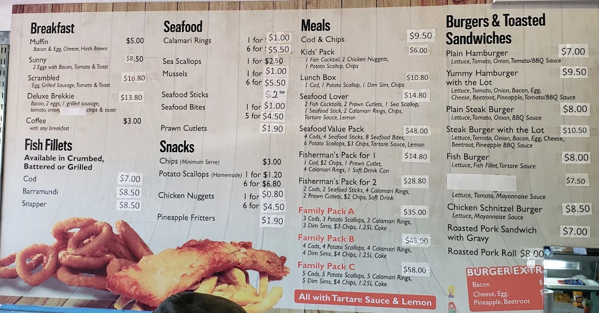 Menu, CRUNCHY FRIED CHICKEN GOODNA