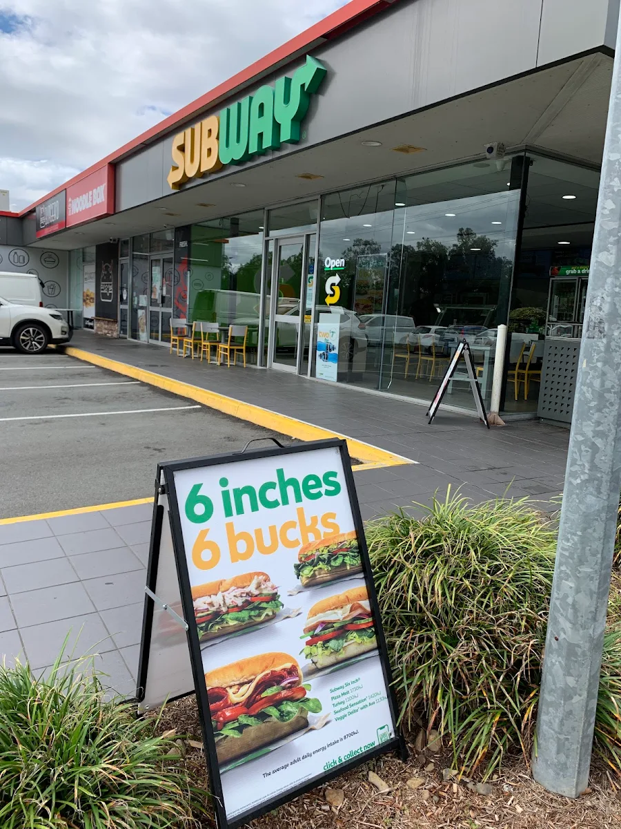 Menu, Subway Arundel (Brisbane Rd)