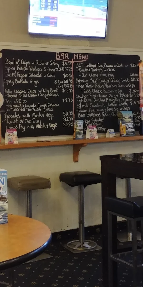 Menu, The Royal Mail Hotel