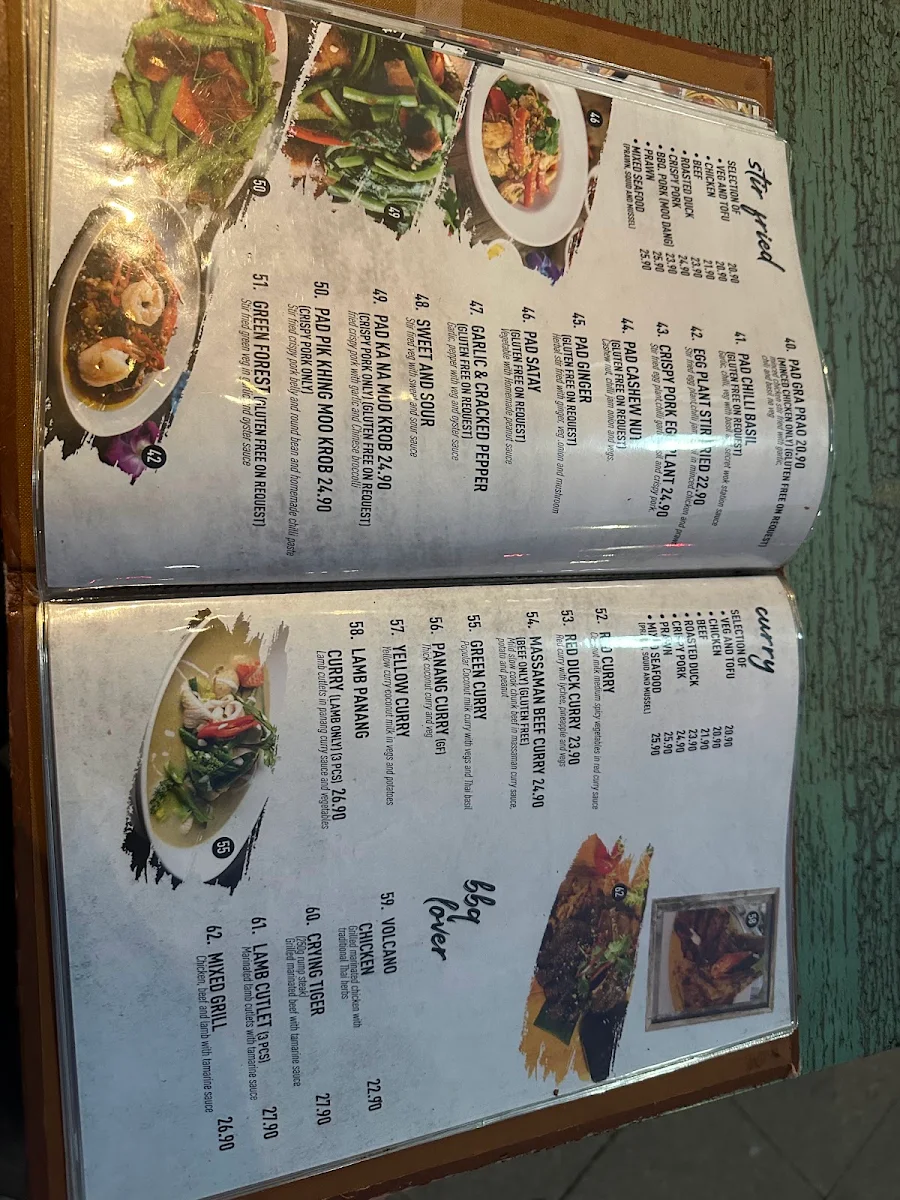 Menu, Wok Station Pyrmont