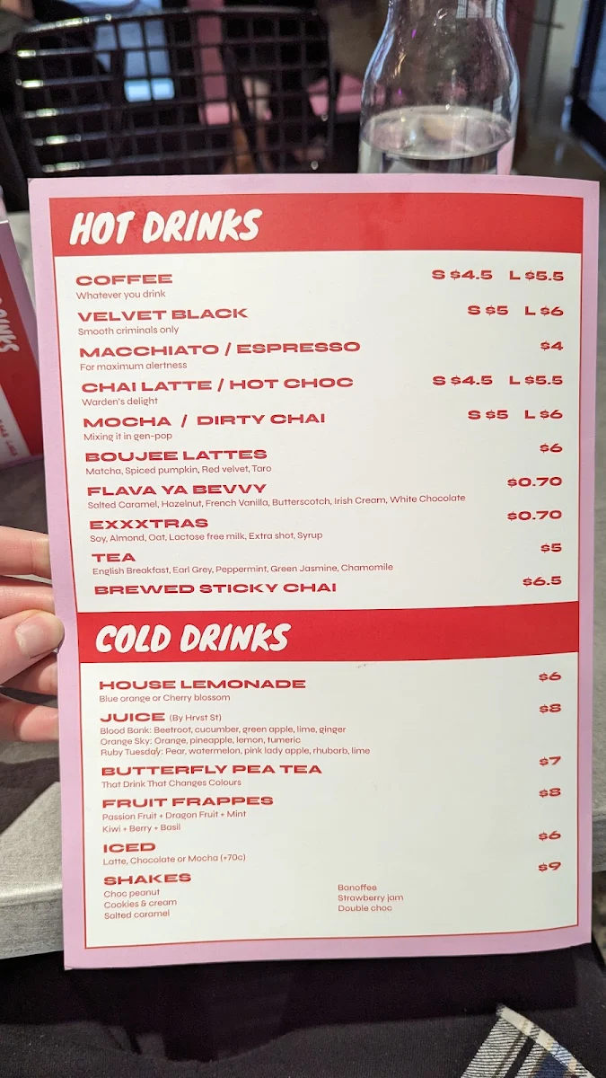 Menu, BAD BUNNY EATERY