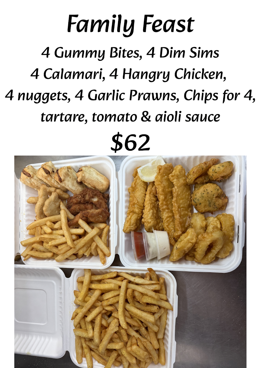 Menu, Hangry As Moblie Food Van