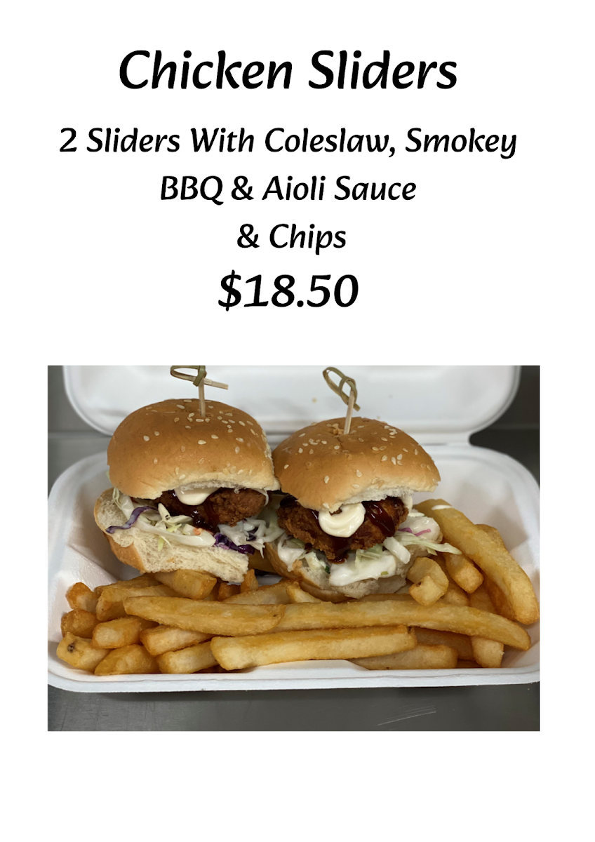 Menu, Hangry As Moblie Food Van