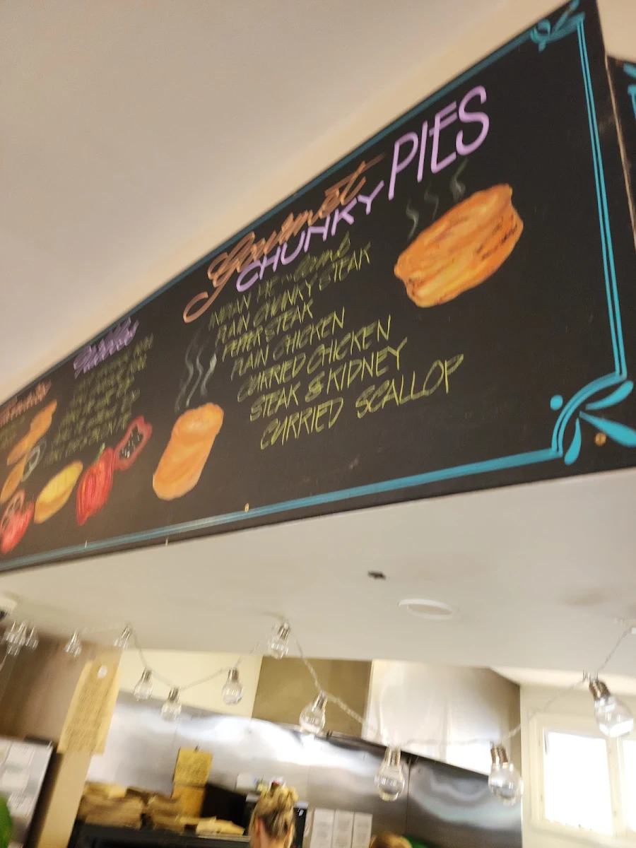 Menu, Exeter Bakery
