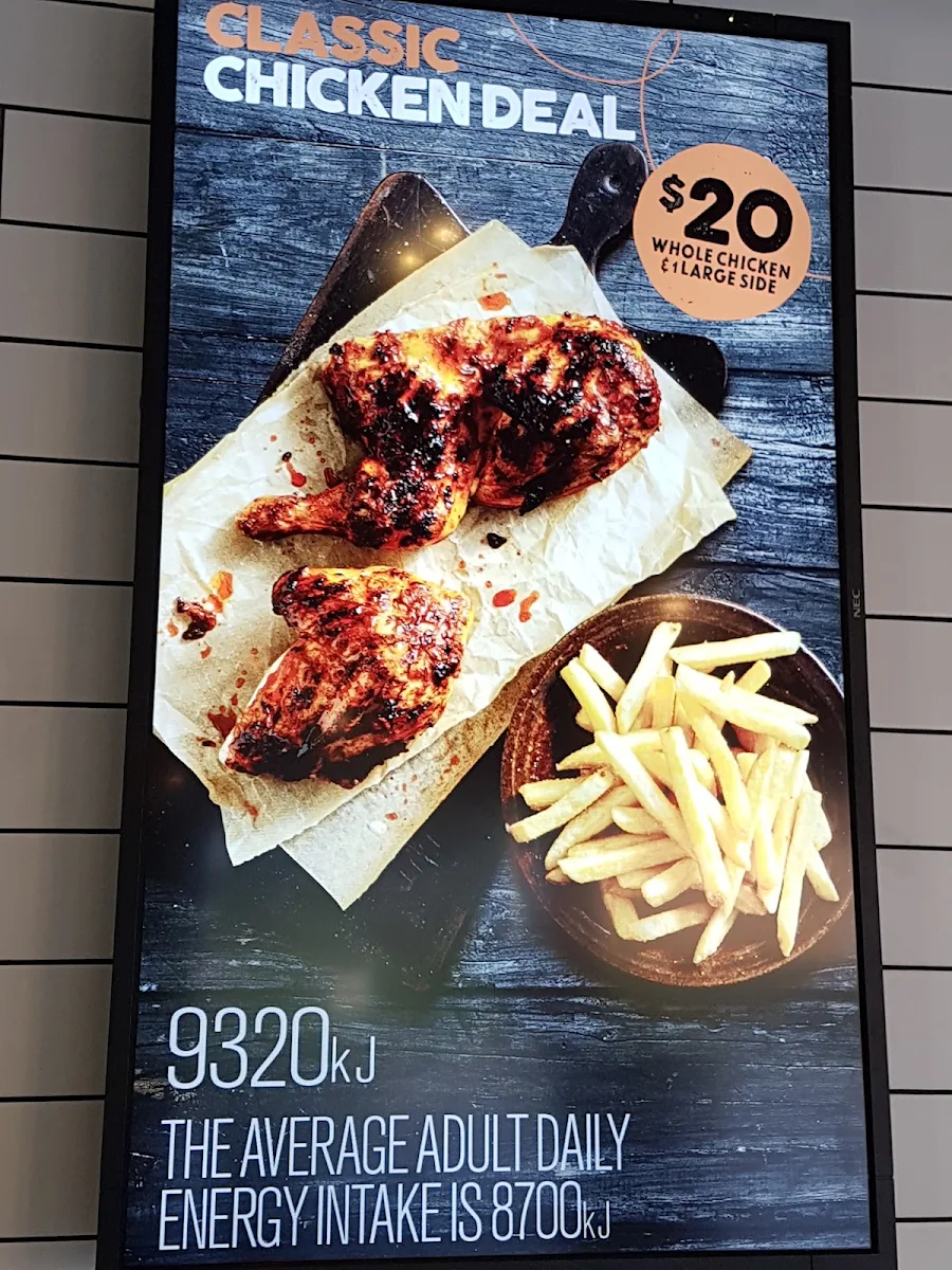 Menu, Oporto Prairiewood Drive Thru