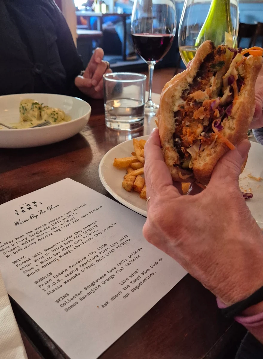 Menu, The Iron Yampi