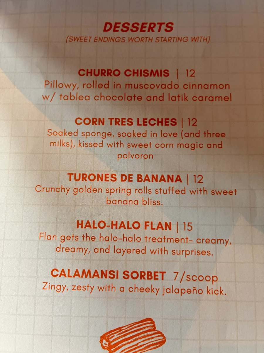 Menu, Taqueria Arriba