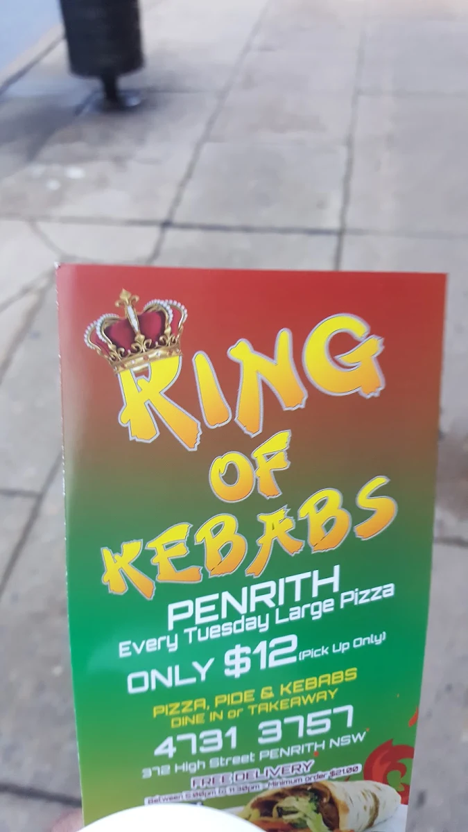 Menu, New Fortune Palace