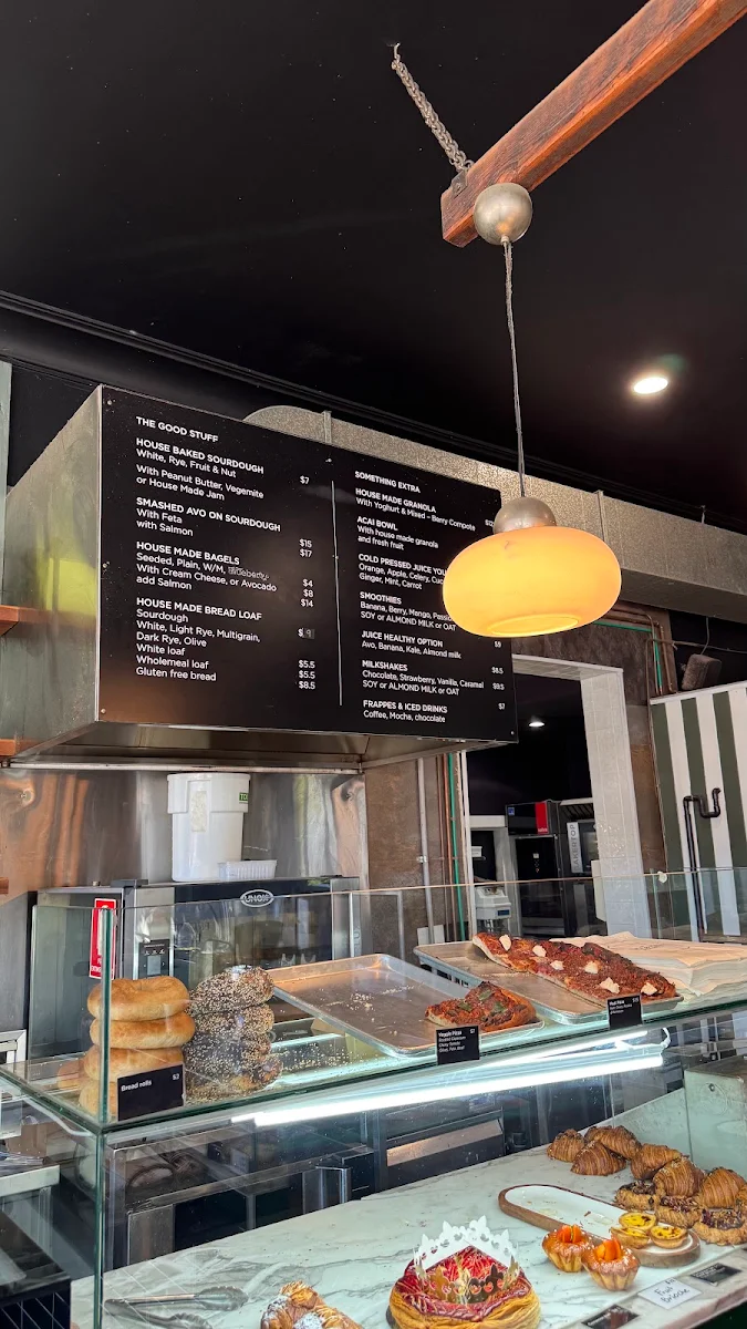 Menu, Breadfern Bakery