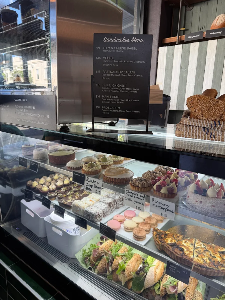 Menu, Breadfern Bakery