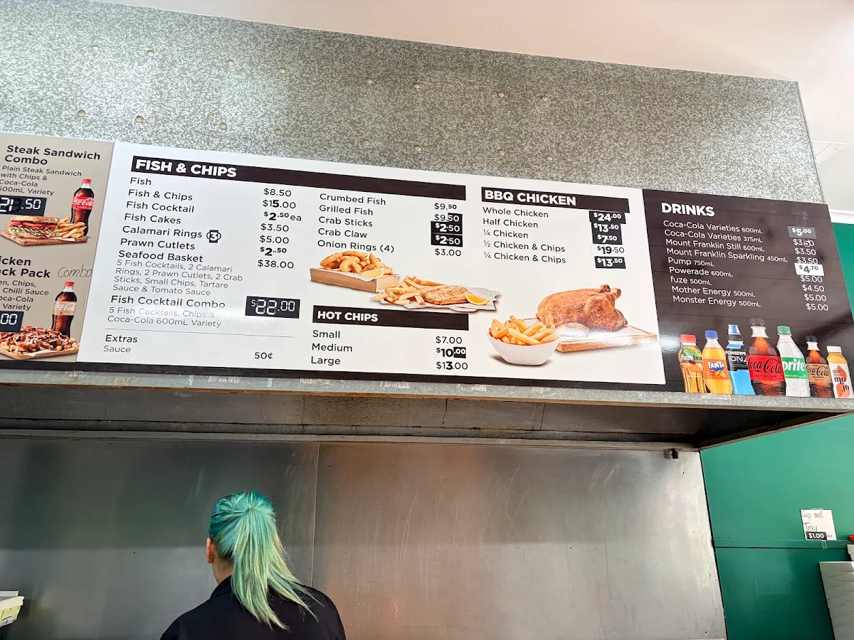 Menu, Leura Takeaway