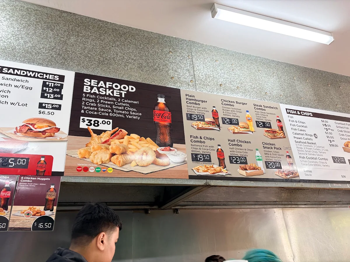 Menu, Leura Takeaway