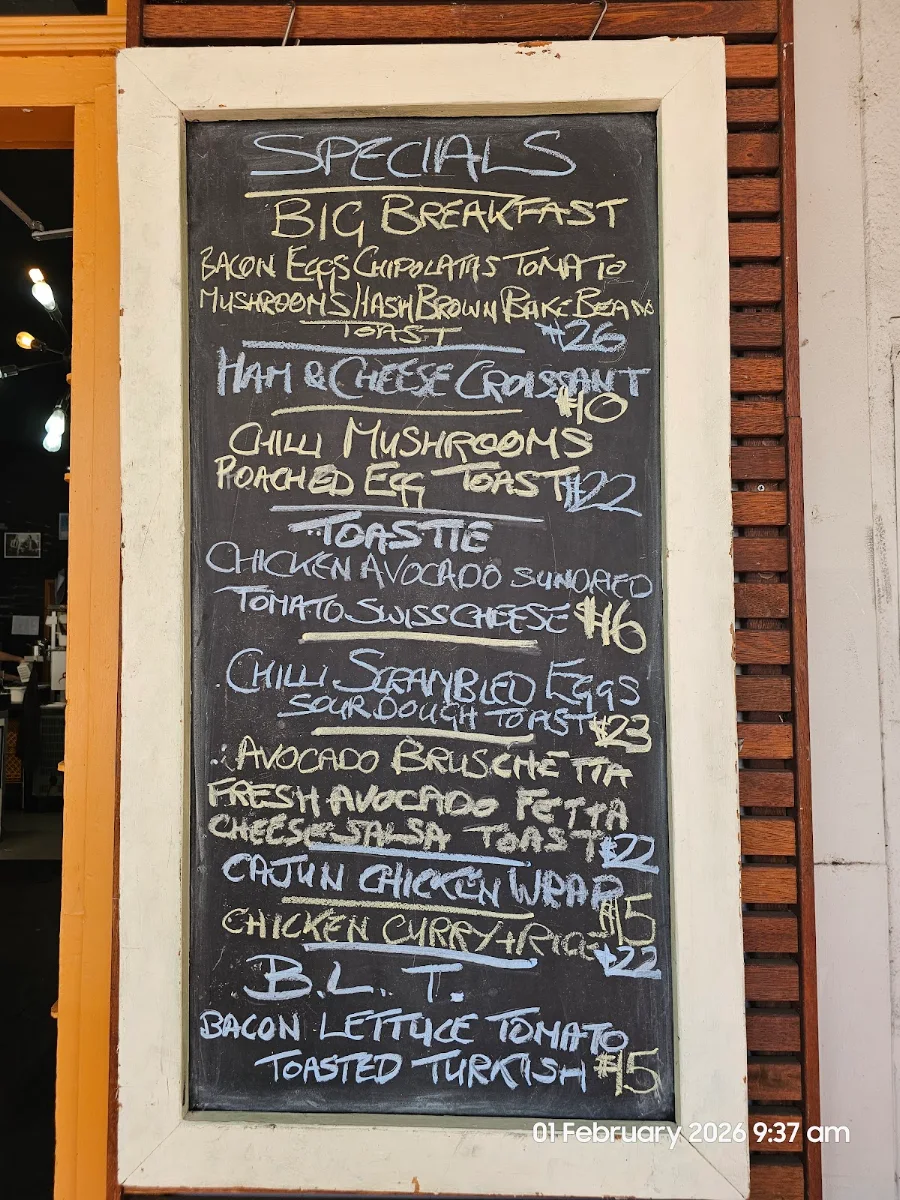 Menu, Cioccolato Espresso
