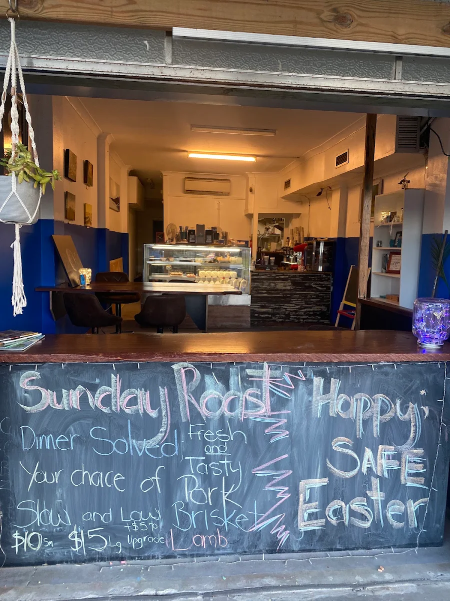 Menu, Embers Cafe