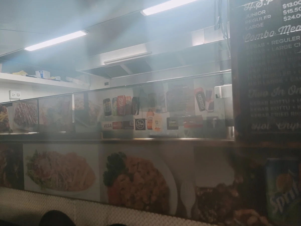 Menu, Highway Kebab and Supper