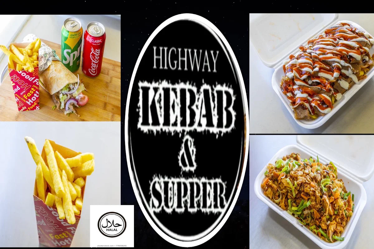 Menu, Highway Kebab and Supper