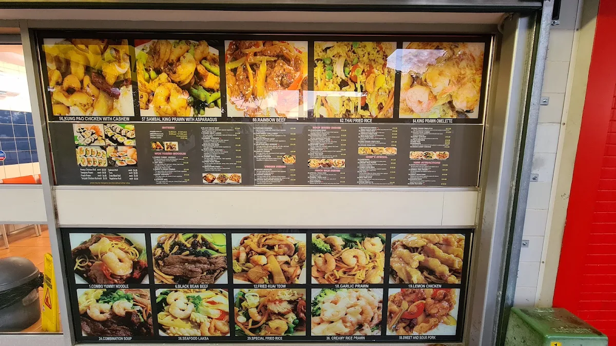 Menu, Happy Noodle Box
