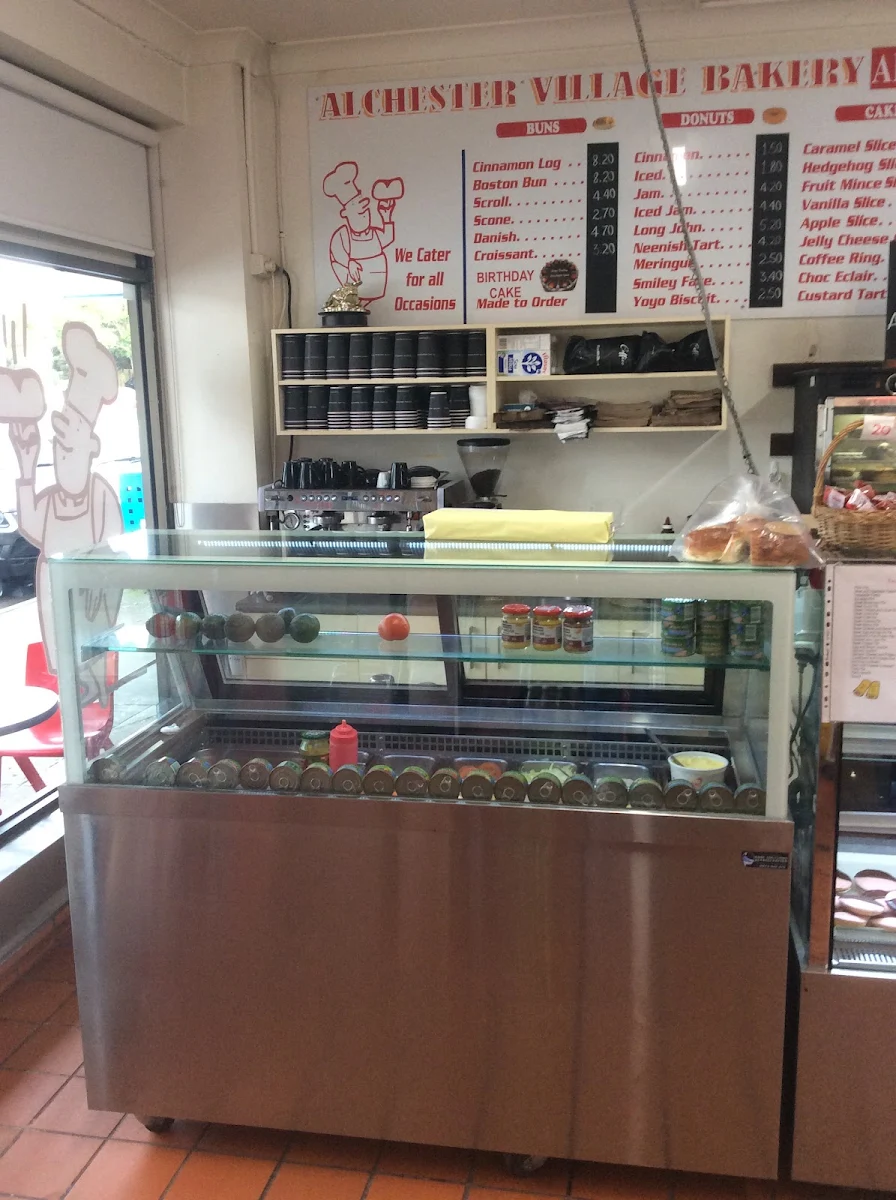 Menu, Alchester Village Bakery