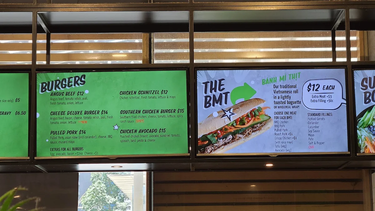 Menu, Lunchbox