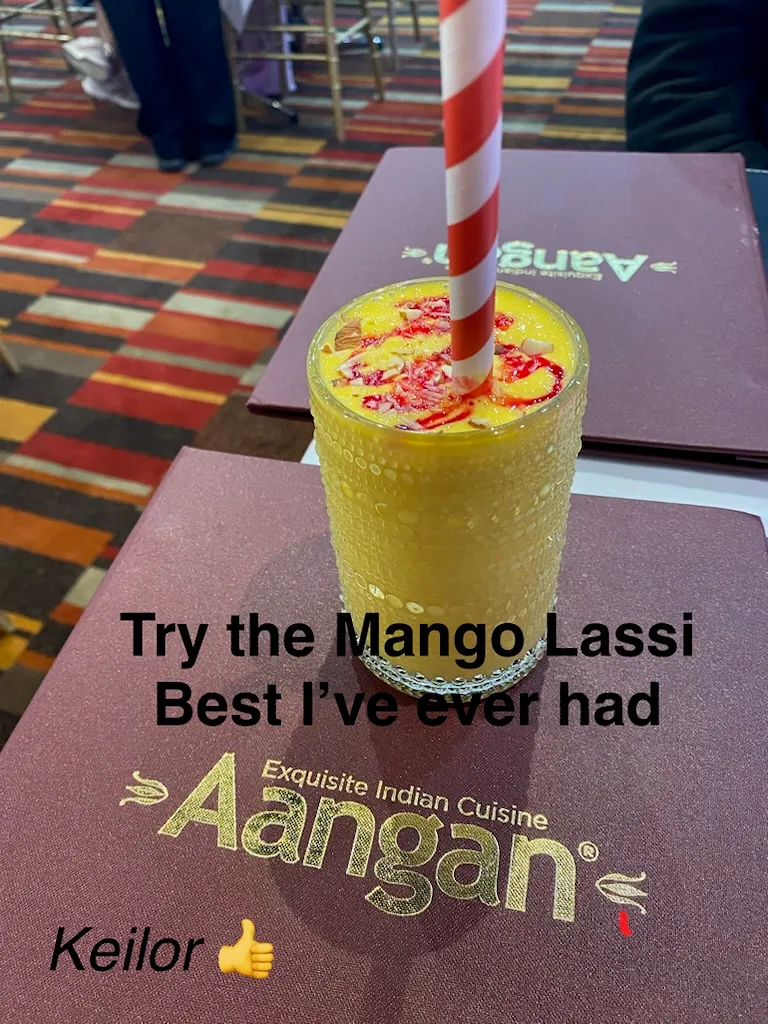 Menu, Aangan Restaurant - Deer Park