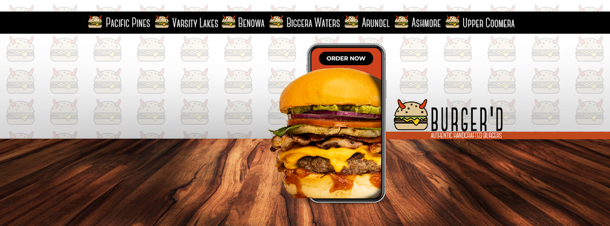 Menu, Burger'D Morayfield