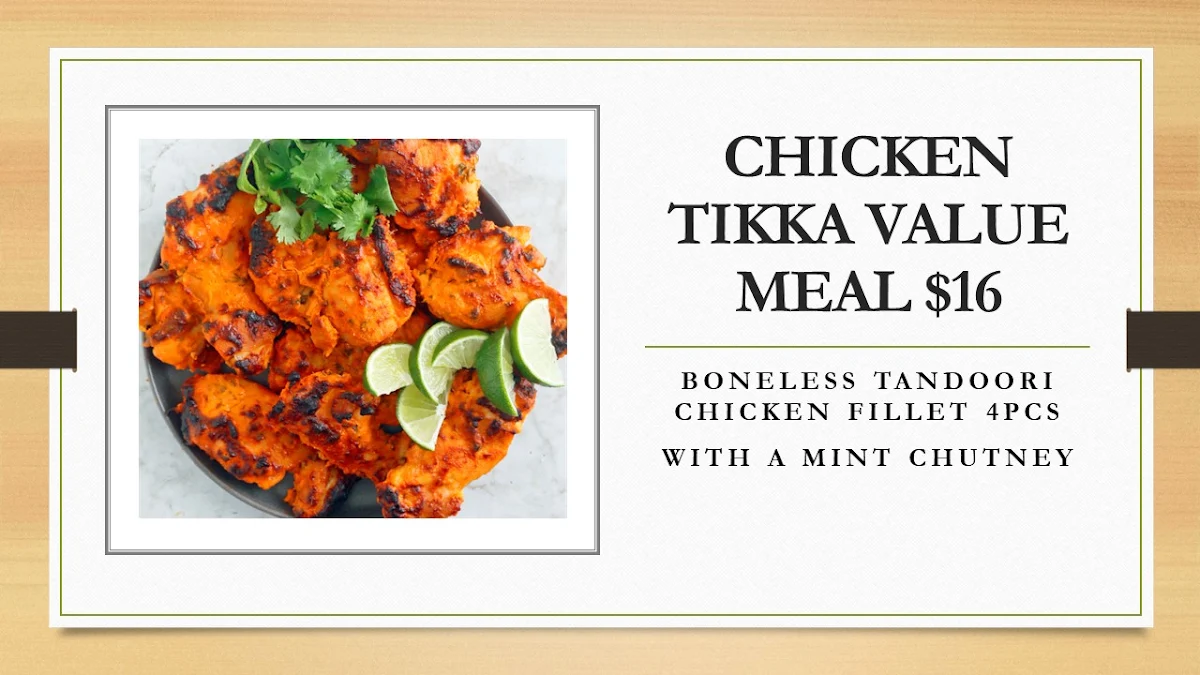 Menu, Tandoori Hut Ingleburn