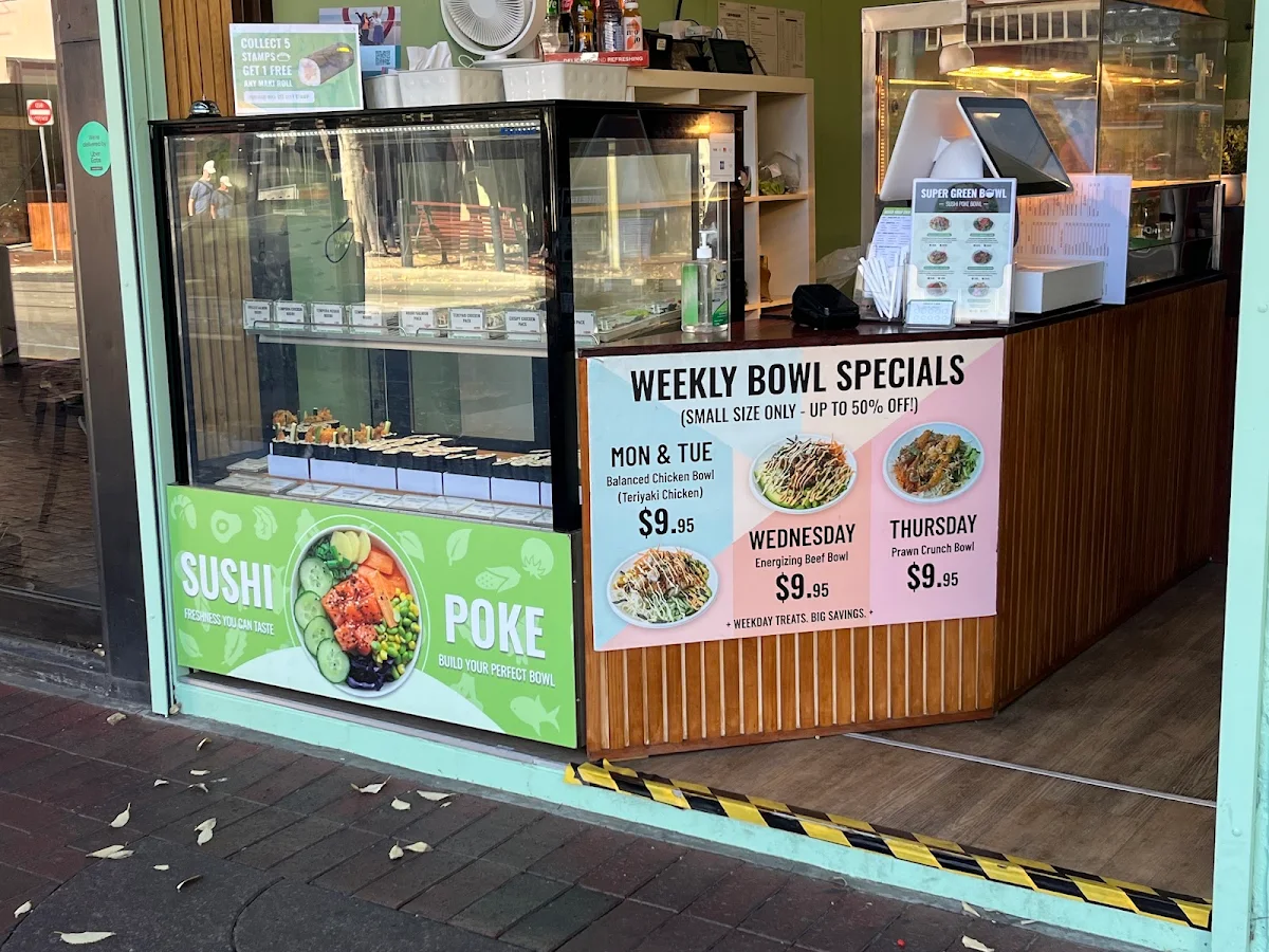 Menu, Super Green Bowl Glenelg