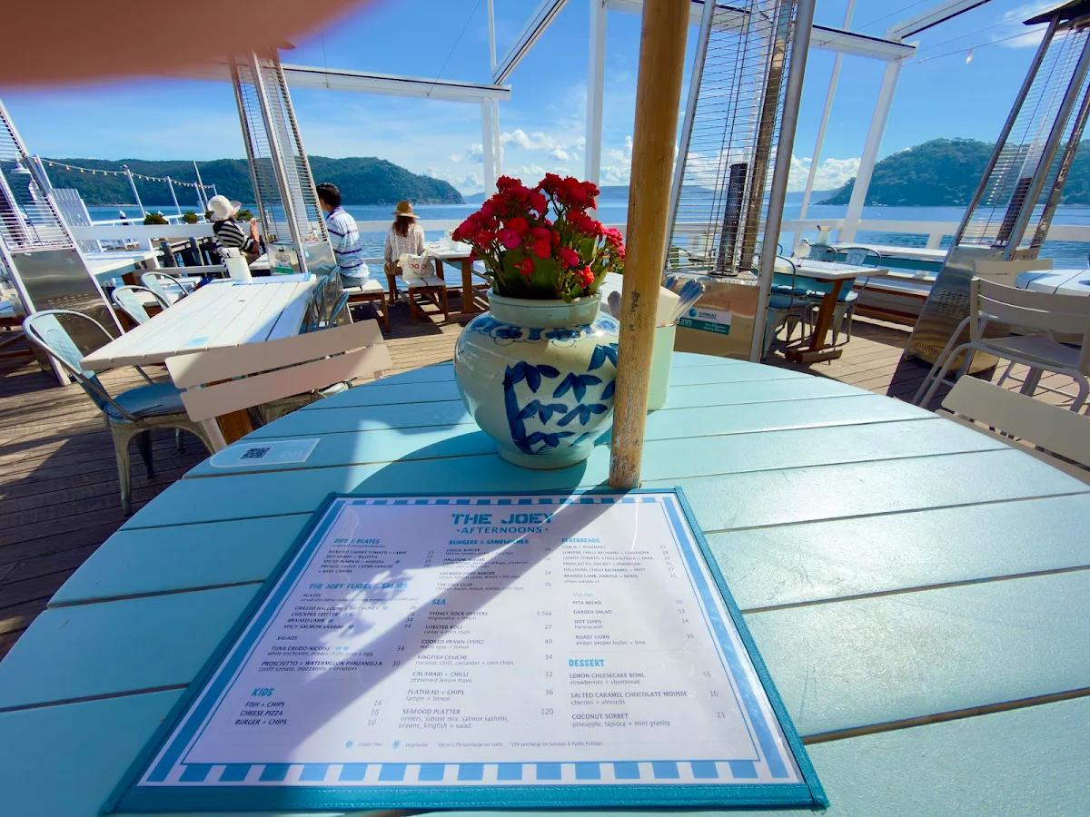 Menu, The Joey
