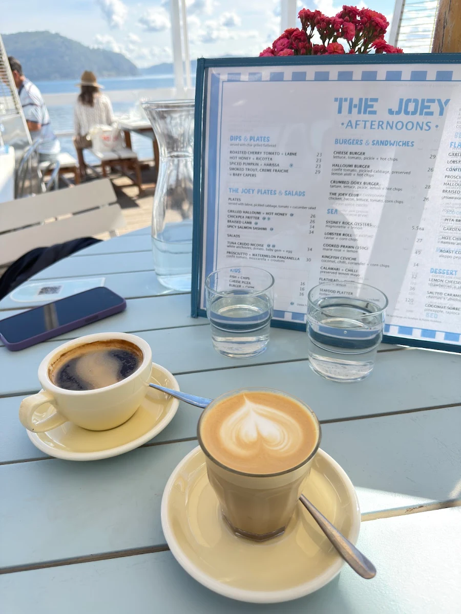 Menu, The Joey