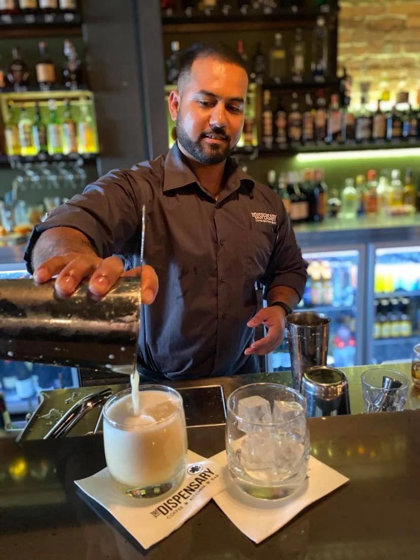 Vibe, THE DISPENSARY Coffee · Kitchen · Bar