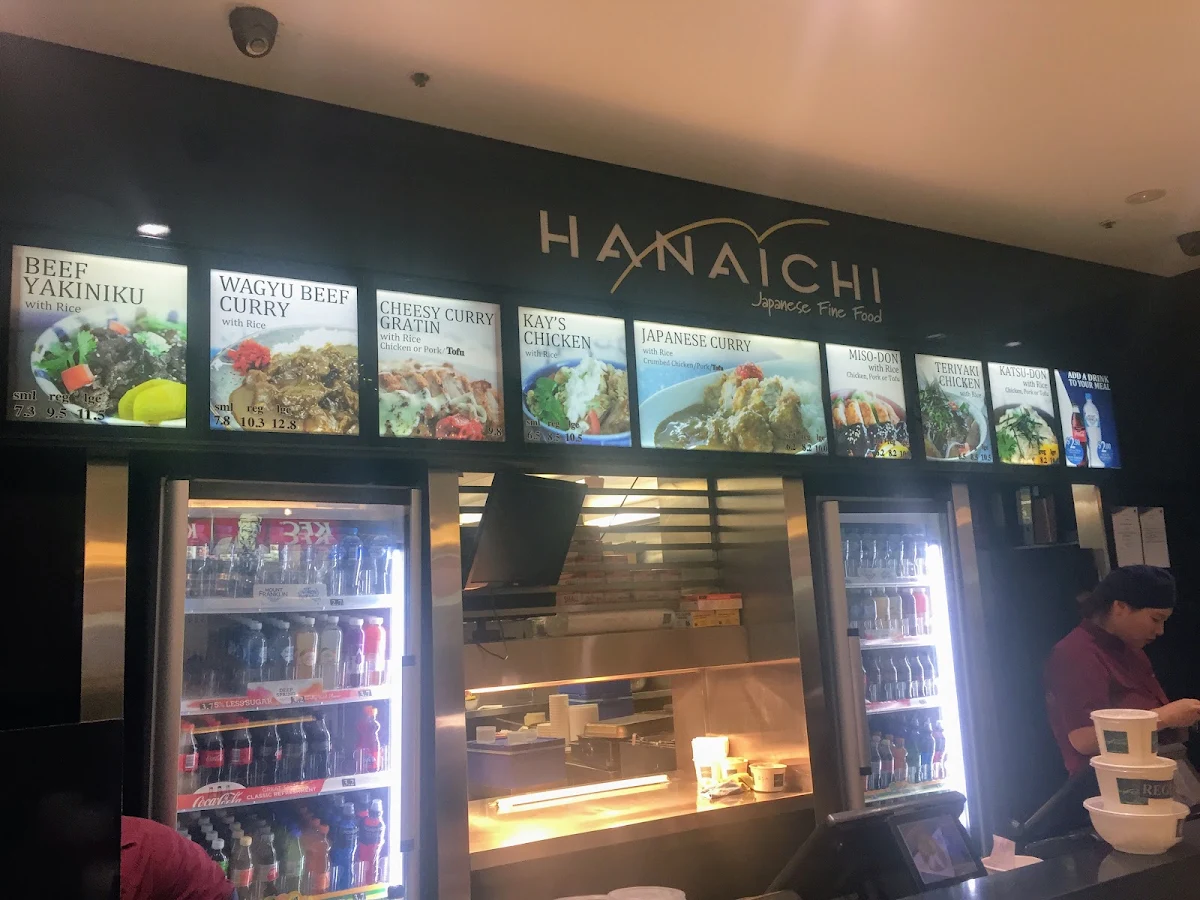 Menu, Hanaichi (Brisbane CBD)