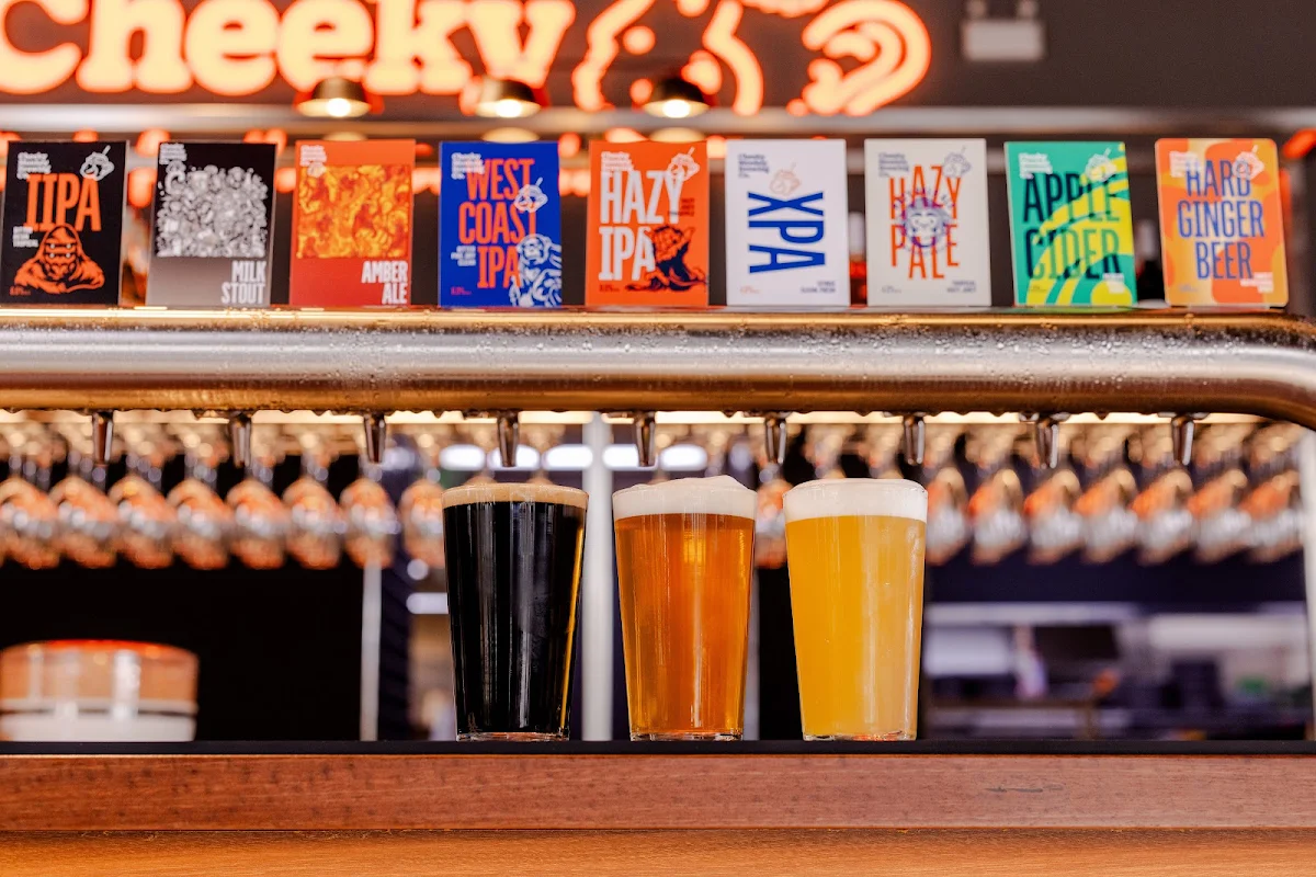Menu, Cheeky Monkey Brewing Co Rockingham