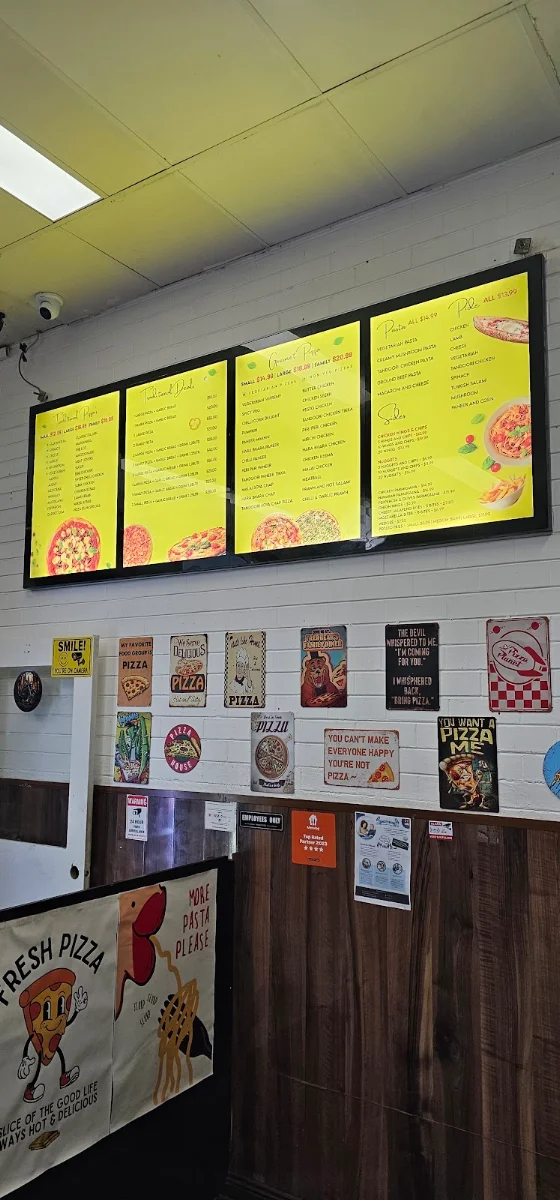 Menu, Pizzaa Craves Deer Park