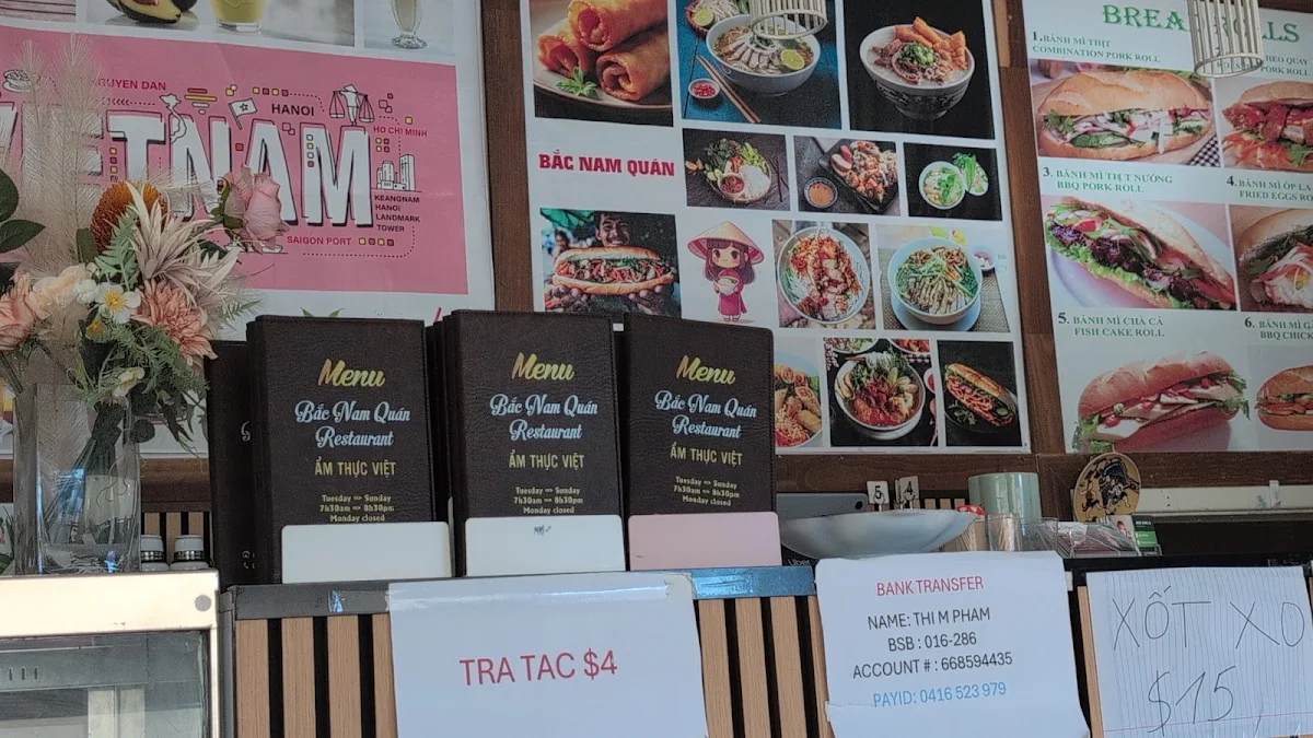 Menu, Bac Nam Quan