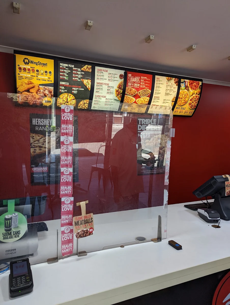 Menu, Pizza Hut Belfield