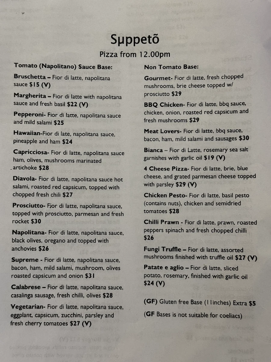 Menu, Suppetó Collective