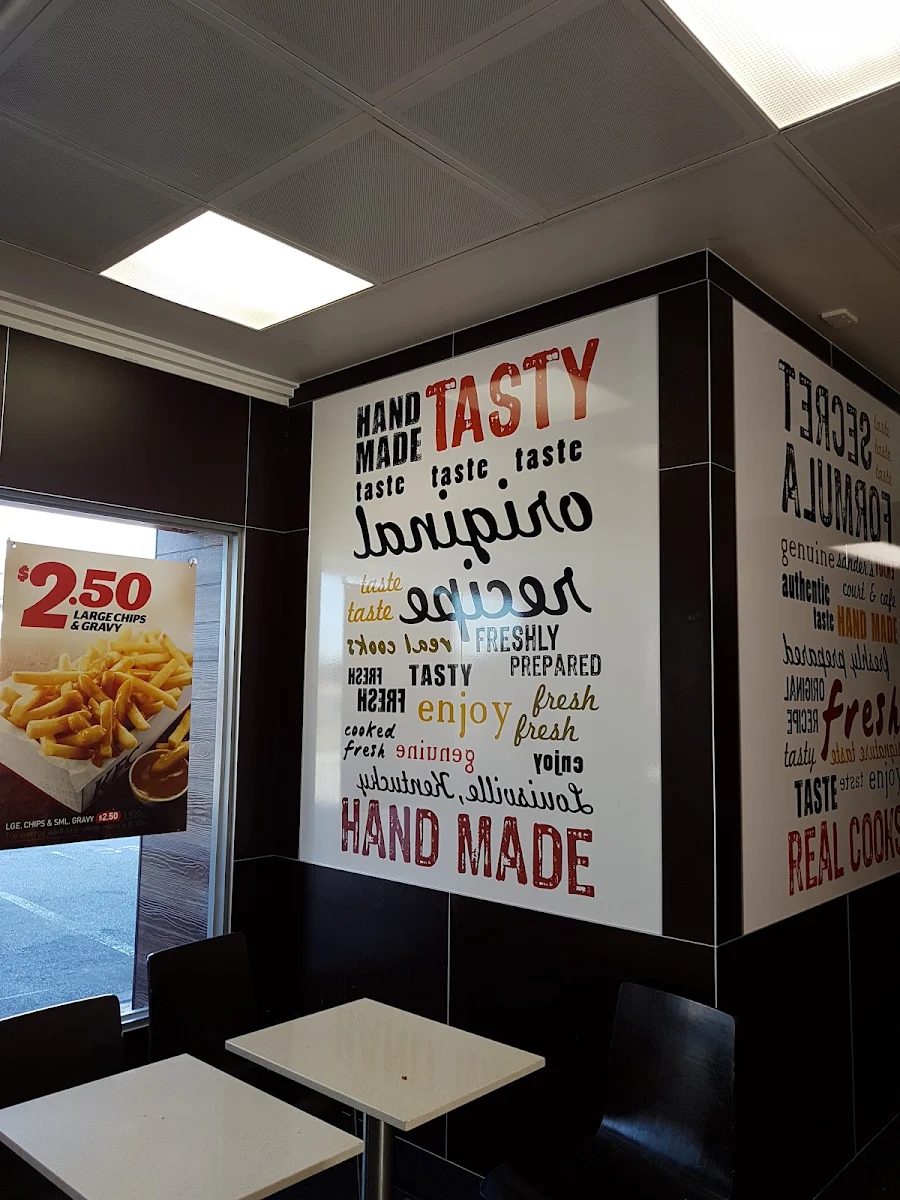 Menu, KFC Rosebud