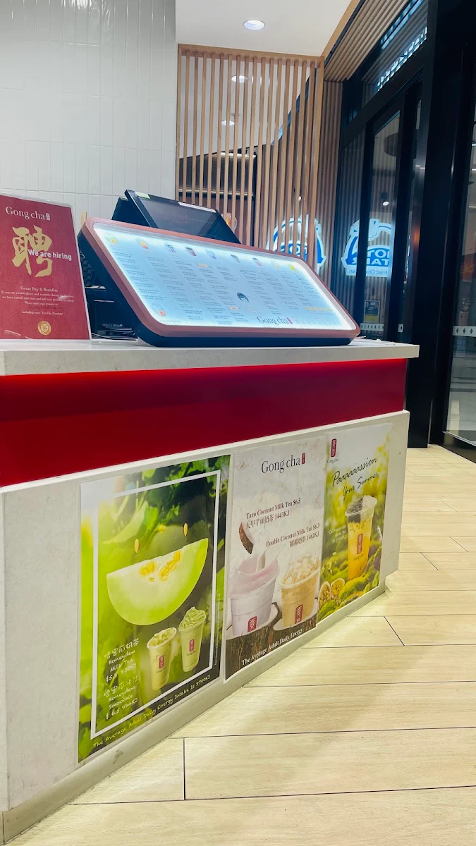 Menu, Gong Cha Arndale
