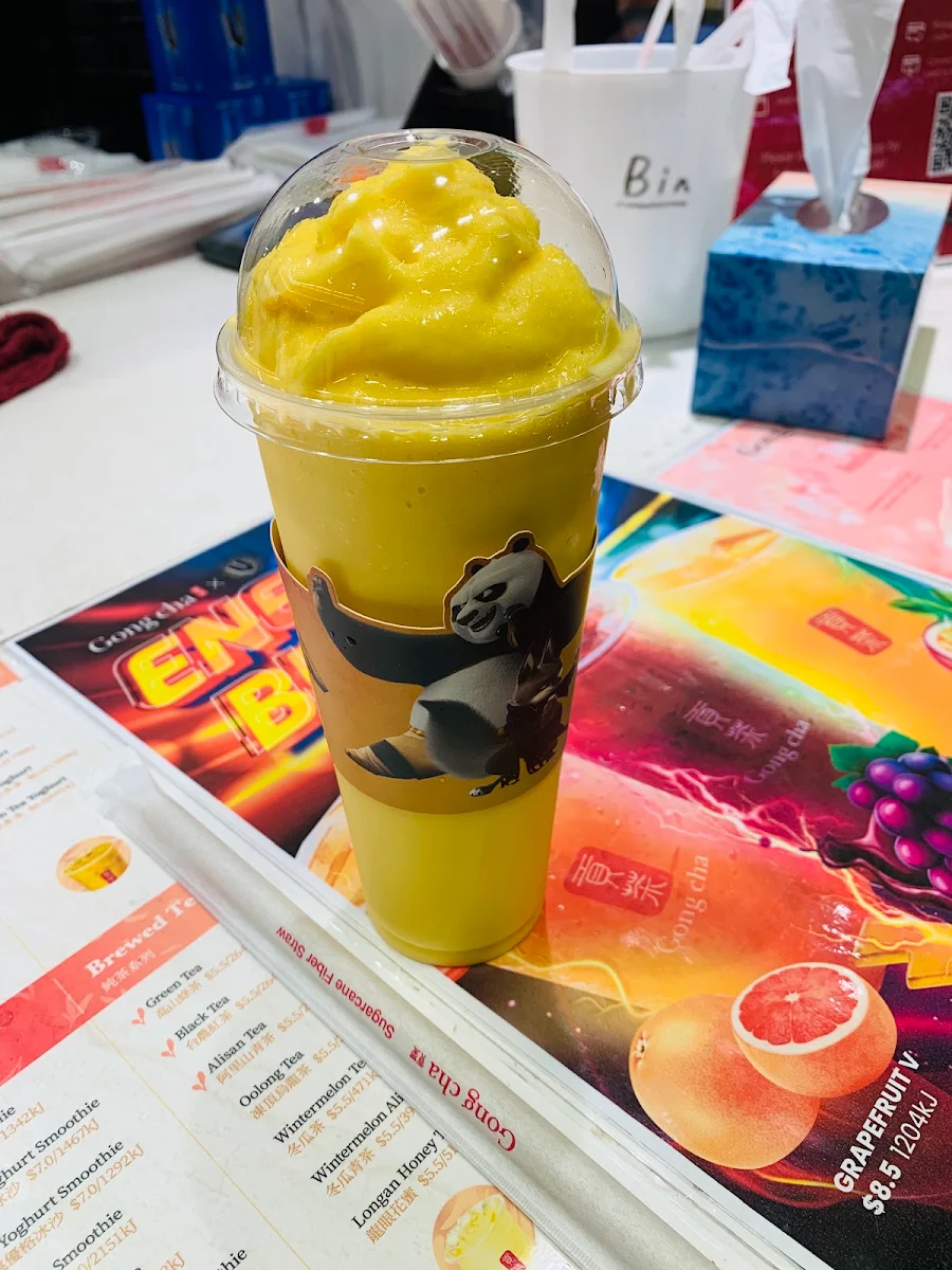 Menu, Gong Cha Arndale