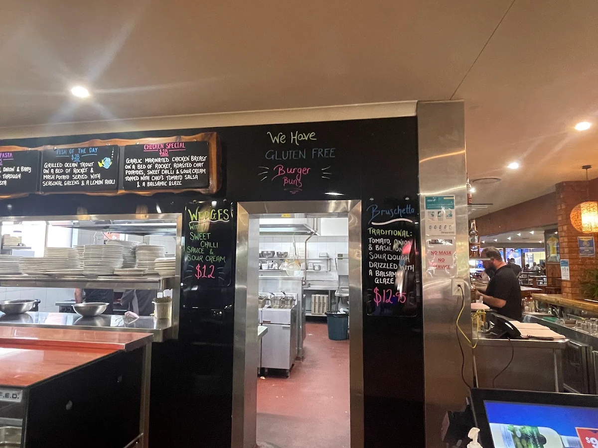 Menu, The Dam Hotel