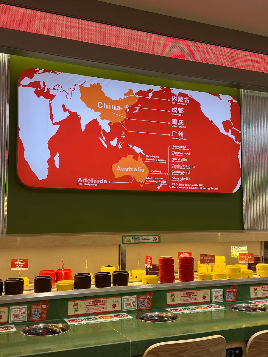 Menu, Mr Hotpoter Hurstville