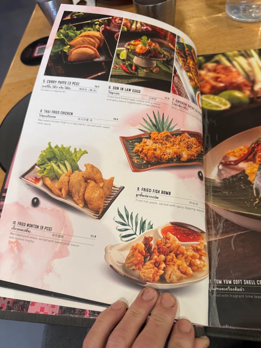 Menu, Miss Ping's