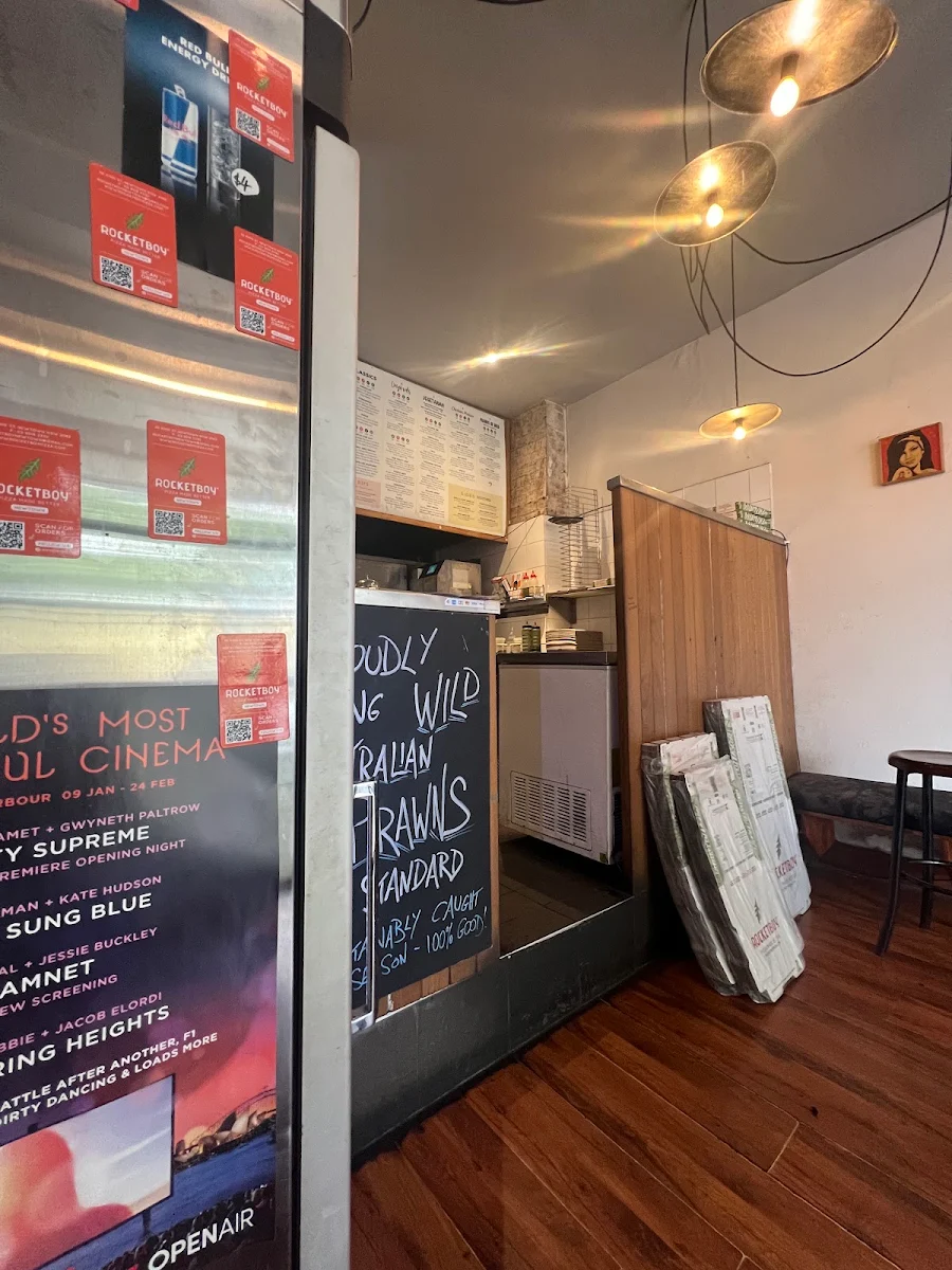 Menu, Rocketboy Pizza Newtown
