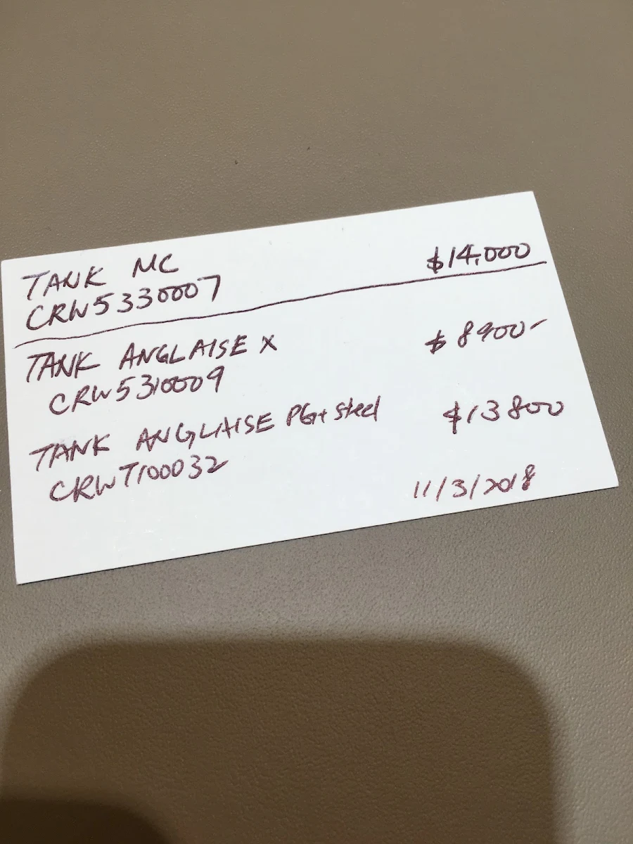 Menu, McDonald's Hoddle St