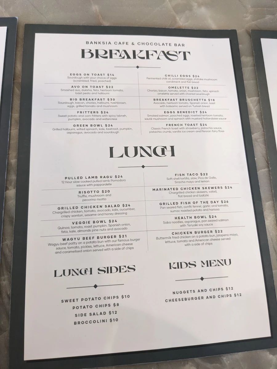 Menu photo 1