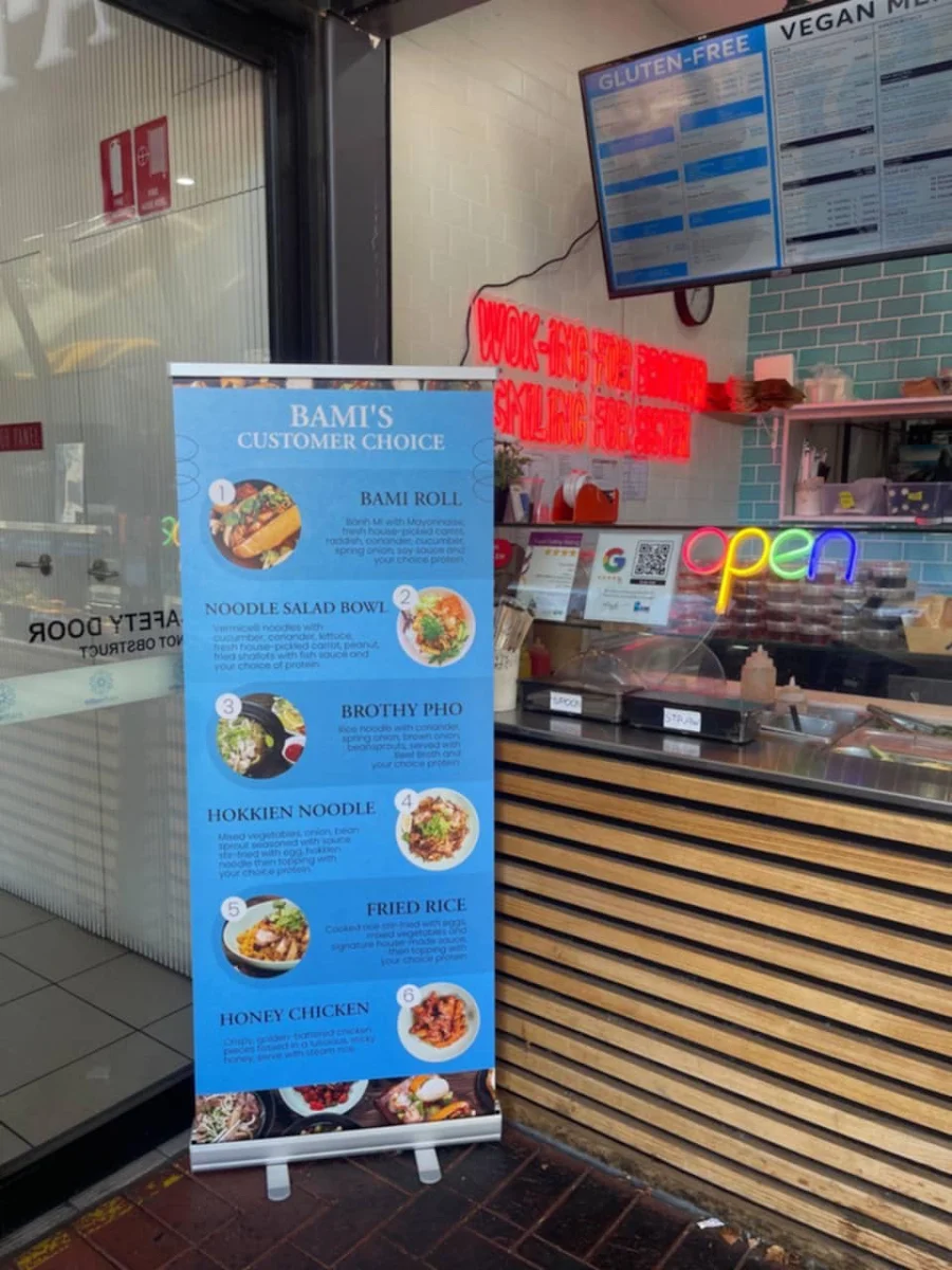 Menu, Bami Hilton